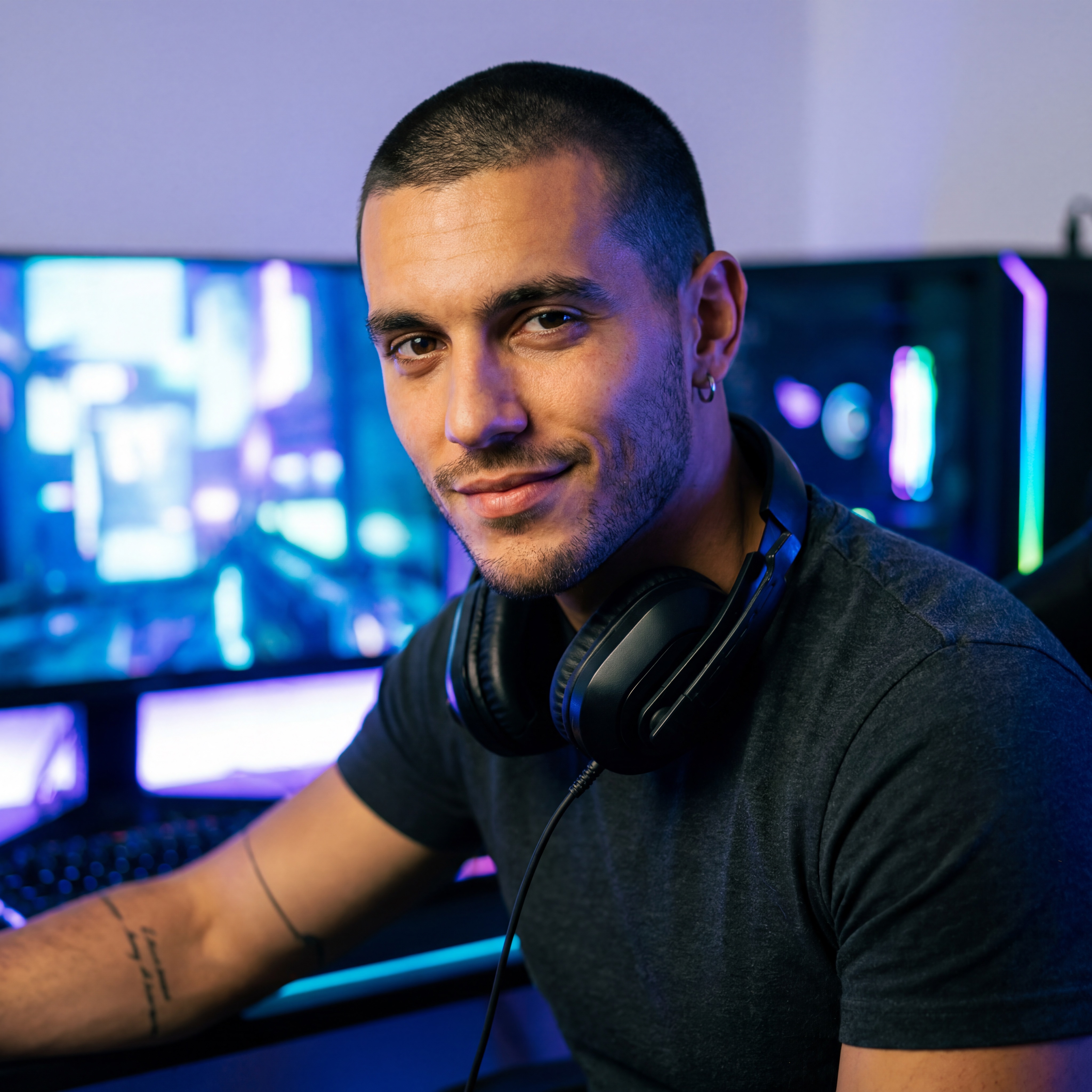 Portrait de Johan Tréhin, analyste e-sport